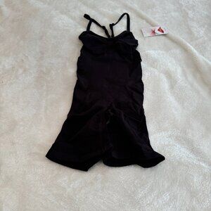 ShaperX NIB 5218 Black Seamless Full Body Control Shapewear Size S/M